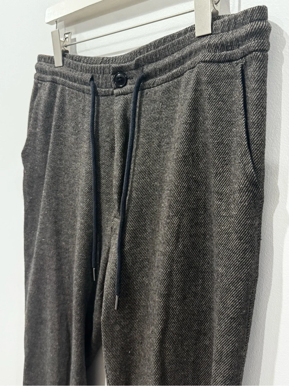 Todd‎ Snyder Size large Brown Tweed Drawstring Lux Sweatpants - Picture 2 of 4